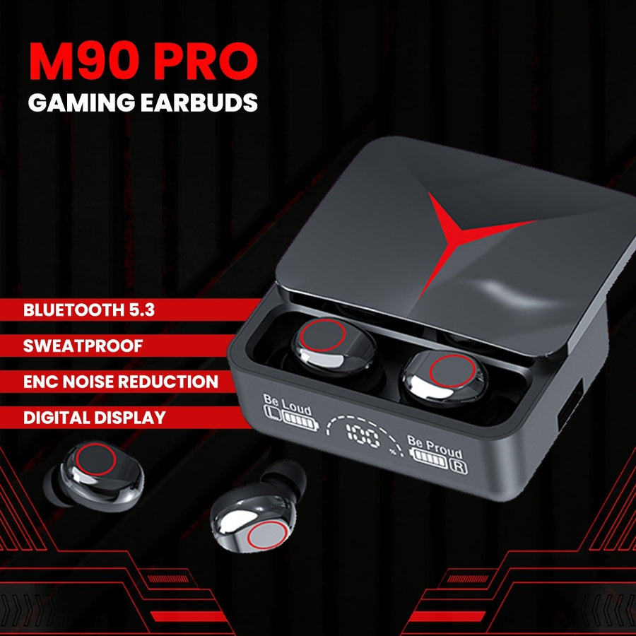 M90 Pro TWS Wireless Earbuds β Premium Bluetooth