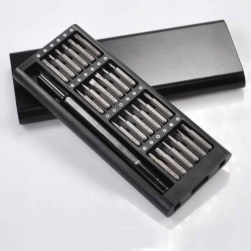 24 In 1 Precision Screwdriver Set High Quality Steel Bits Portable Durable Practical Repair Tool Kit For Electronics And Gadgets