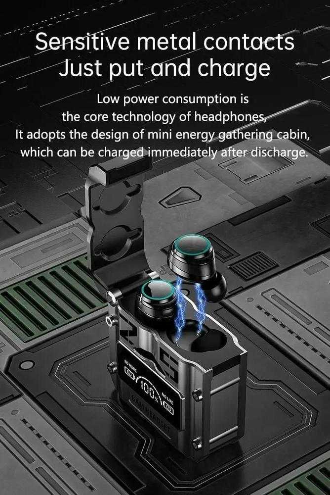 M25 Wireless Gaming Earbuds with Low Latency, Heavy Bass